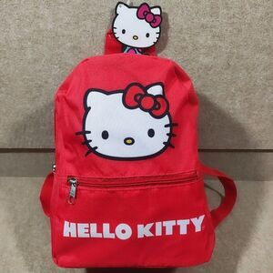 Hello Kitty Sanrio Red Mini Backpack  -O